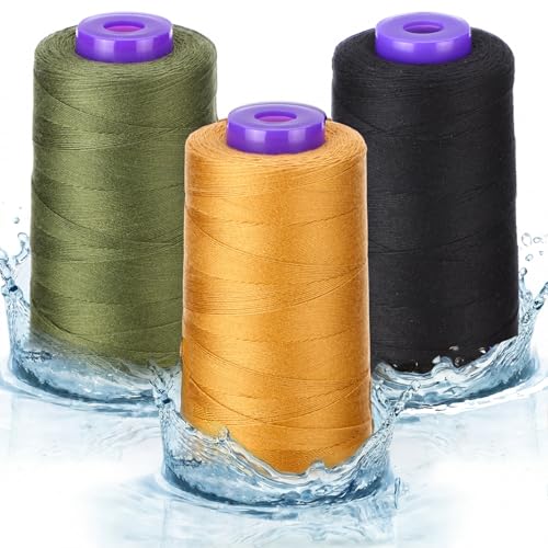 3 Pack Hilos para Coser Impermeables 1130 Yardas miniatura 1