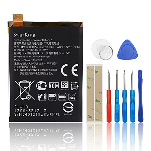 SwarKing Batería de repuesto compatible con Sony Xperia X Performance F8132 LIP1624ERPC con kit de herramientas