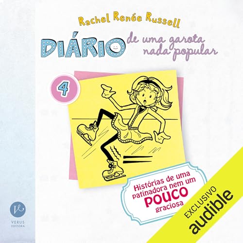 Hist&oacute;rias de uma patinadora nem um pouco graciosa Audiolivro Por Rachel Ren&eacute;e Russell capa