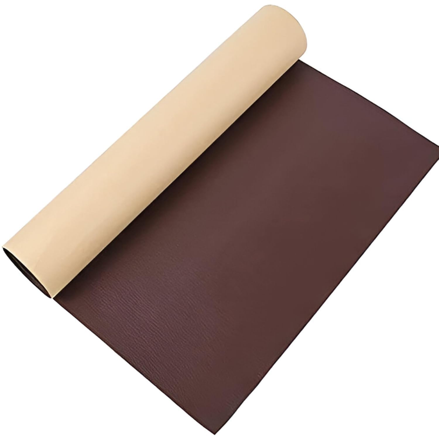Brown Self-Adhesive Genuine Leather Repair Patch | 30 x 60cm Durable Leather Sheet | Waterproof DIY Upholstery Repair Tape for Sofa, Couch, Furniture, Car Seats, and Jackets (6, Brown)-picture-30