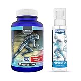 High Absorption Magnesium Supplement and Oil for Leg Cramps - Helps Sore Muscles and Muscle Recovery