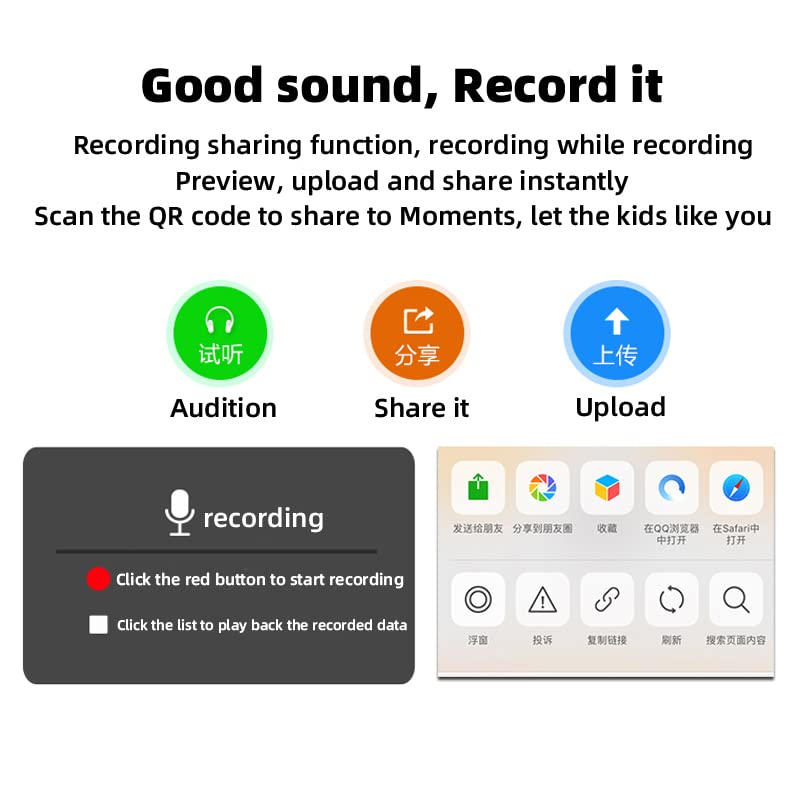 Macchina per karaoke con touch screen, telecomando per telefono e controllo app, download di canzoni cloud, microfono wireless, lettore di canto KTV per uso domestico e feste