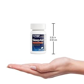 HealthA2Z Sleep Aid | Doxylamine Succinate 25mg | (200 Counts (Pack of 1))