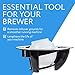 IMPRESA Brewer Needle Cleaning Tool/Maintenance Accessory - Compatible With Keurig 2.0 - No More Grounds In Your Coffee or Partial Brews