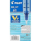Color azul Pilot - Hi-Tecpoint V7 - Bolígrafo tinta líquida punto medio - Azul - (Caja 12 unidades)