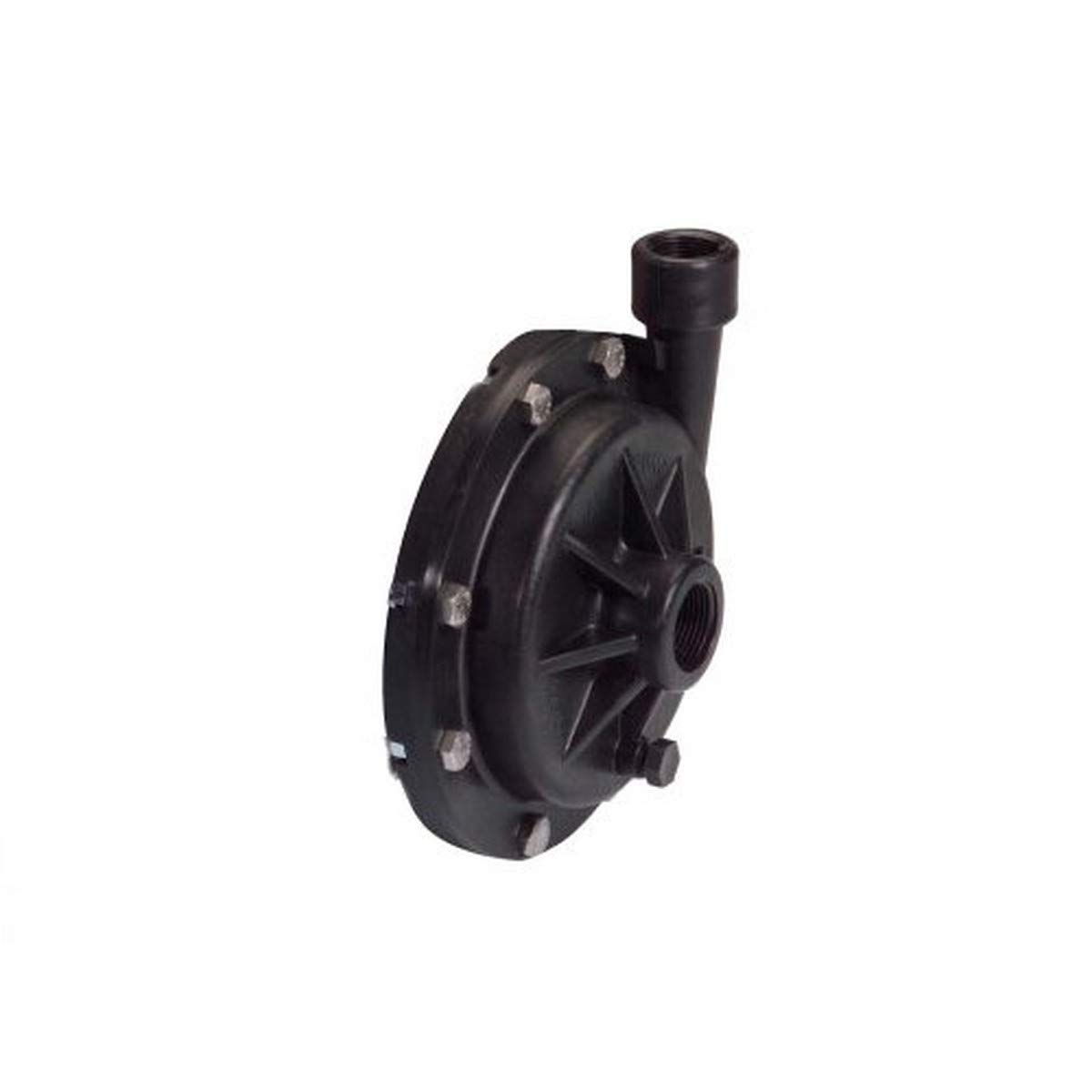 GE-75-LE Gas Engine Driven (Less Engine) Centrifugal Pump, Polypropylene Construction, 70 psi (4.8 Bar), Less Engine, 1" x 3/4"