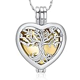 Qualité fiable : les bijoux urne sont fabriqués en acier inoxydable 316L de qualité supérieure. Ne se corrode pas et ne rouille pas facilement, antioxydant. Haute qualité à bon prix. Difficile à user et la chaîne est de haute qualité, difficile à casser.