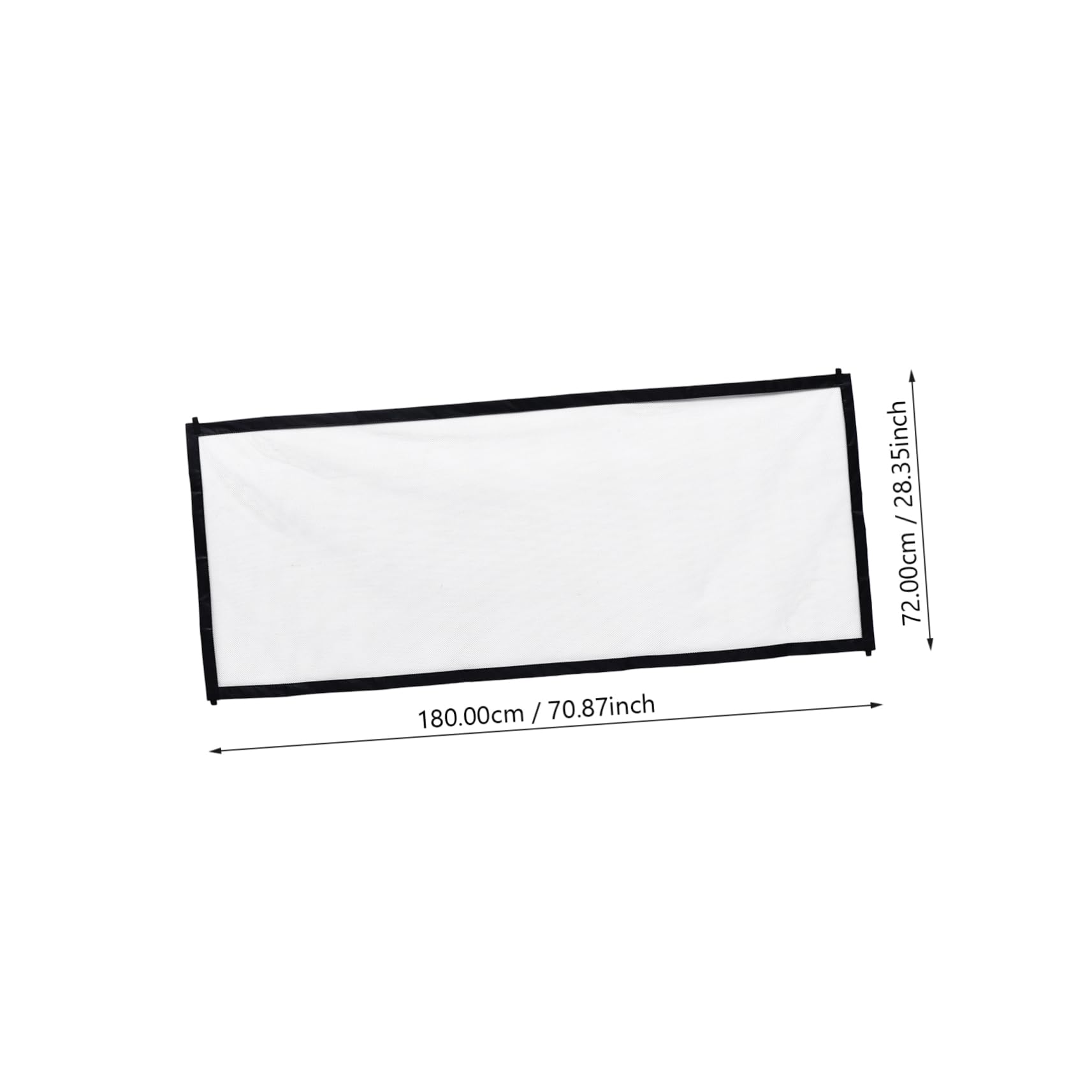 Mikikit 1Pc Portable Dog Fence Hallway Pet Barrier for Home Safety Versatile Protective Gate for Indoor Outdoor Use Easy Operation Wall Friendly Design Black