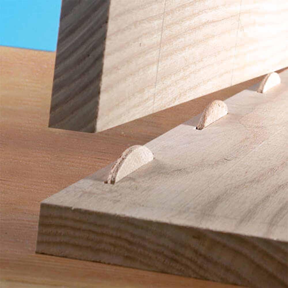 Trend Frez do lamelek z łożyskiem TCT, trzpień 1/2", 4 mm | Frez prowadzący do połączeń lamelkowych: końcówka TCT, długość cięcia 4 mm, trzpień 1/2", rozmiary 0/10/20, C152X1/2TC