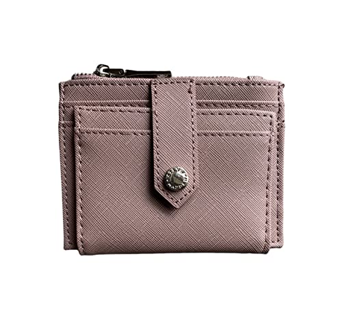 Steve Madden Hayden Wallet, One Size, Mauve Saffiano