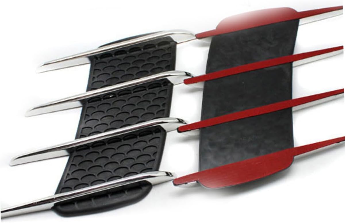 1pc Car Fin Air Vent Decoration Strip Cover Simulated Car Air Inlet Decor for Stylish Vehicle Easy Installation Design image 4