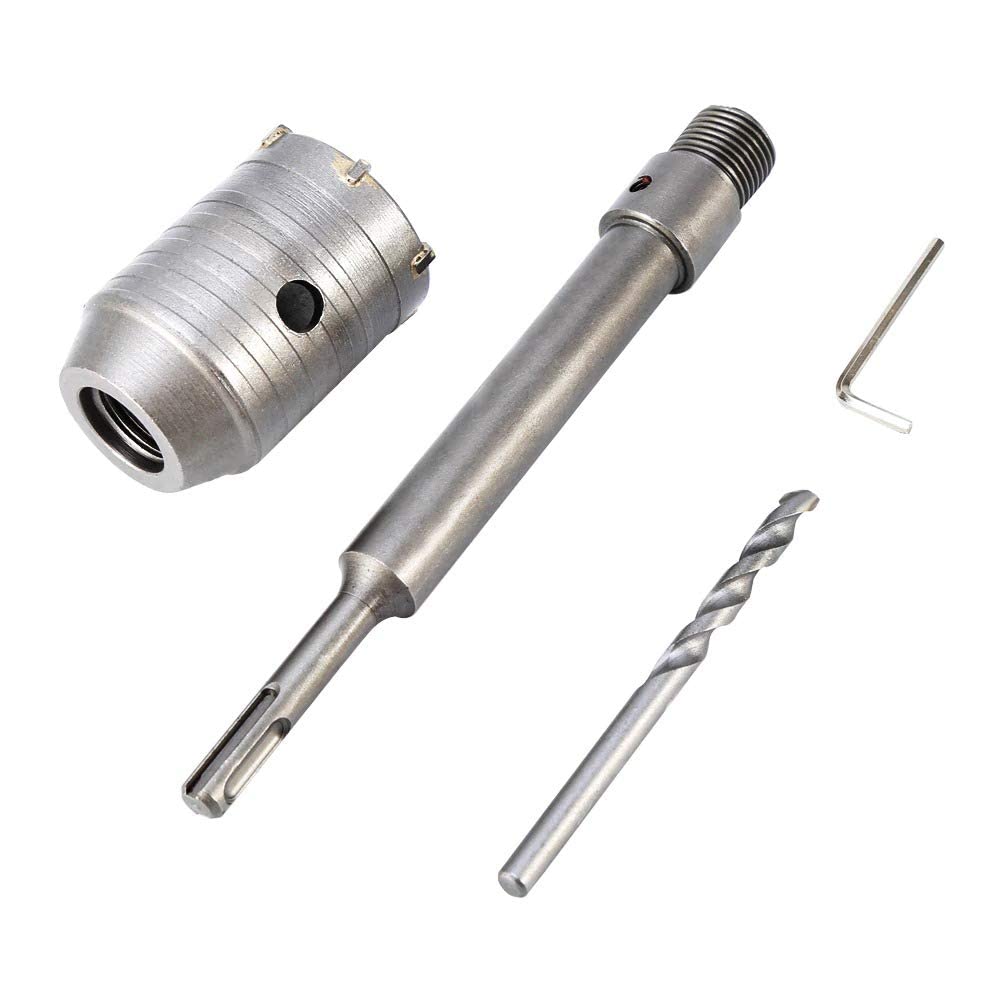 See full amazon price history chart for Uptodateproducts 35mm Wall Hole Drill Bit Concrete Cement Stone Hole Saw Cutter 200 mm Drilling Depth Round Shank with Connecting Rod Drill for SDS X4 Impact Drill Uptodateproducts 35mm Wall Hole Drill Bit Concrete Cement Stone Hole Saw Cutter 200 mm Drilling Depth Round Shank with Connecting Rod Drill for SDS X4 Impact Drill (B0D8FK6MJQ) Amazon Price History, Amazon Price Tracker