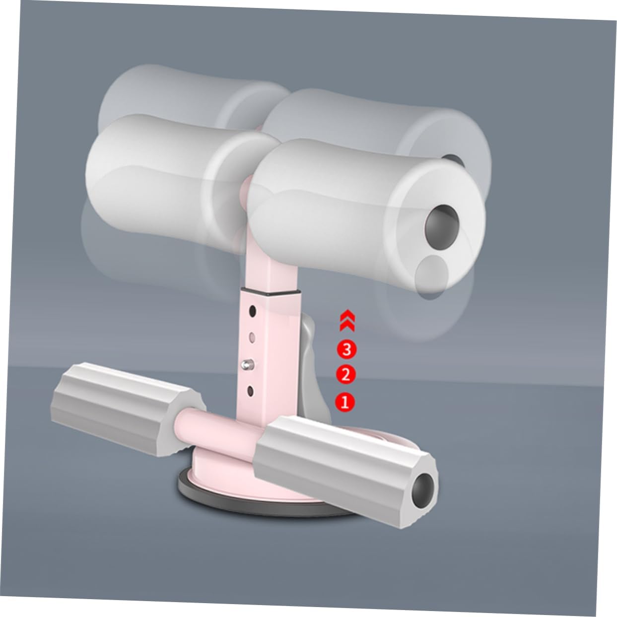 Exercise Bar Muscle Training Tool Thick Rubber Suction Cup for Home Gym Equipment