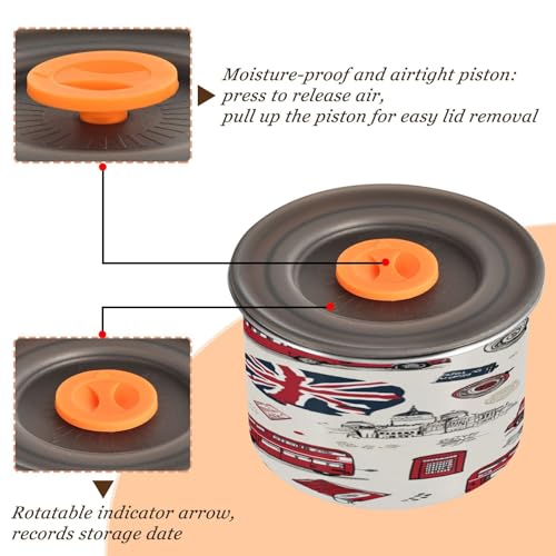 Contenedor de café de acero inoxidable 500ml con tapa miniatura 3