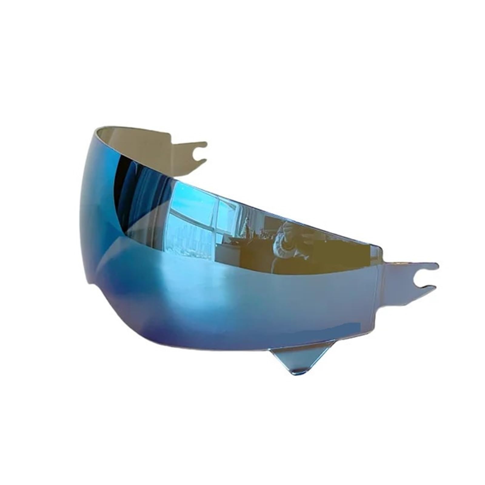 visera casco moto Visera for casco, protector solar, parabrisas, de, accesorios moto, funda for Accesorio Ajustable para Casco Integral(Blue)