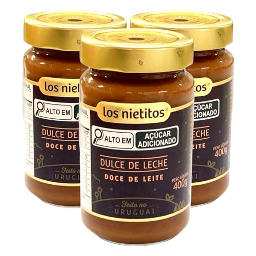 Doce de Leite Uruguaio LOS NIETITOS 400g (3 Potes)