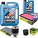 Produktbild Filter Set Inspektionspaket 6 Liter Motoröl Longtime High Tech 5W-30 MANN-FILTER Innenraumfilter Kraftstofffilter Luftfilter Ölfilter