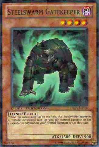 Yu-Gi-Oh! Steelswarm Gatekeeper Card - DT05-EN078 Common 1st Edition - Duel Terminal 5 Monster