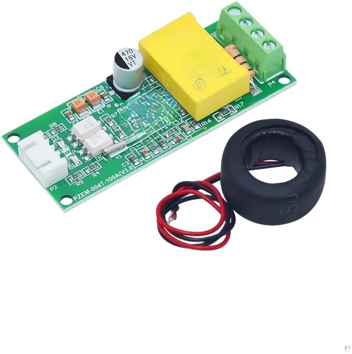 100A AC Current and Voltage Power Energy Meter Module with Serial Port, for Modbus-RTU, 80-C260V, 45-C65Hz, for Electrical Monitoring