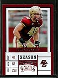 2017 Contenders Draft Picks Season Ticket #68 Luke Kuechly Boston College Eagles