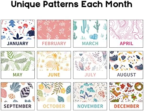 2023 Calendar, Desk Calendar 2023-2024, Monthly Desktop Calendar (Jan. 2023 - Jun. 2024, 10" x 8.25" ), Standing Flip Calendar with Thick Paper, Academic Year Standing Calendar with Planner Stickers
