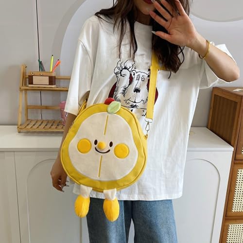 Women Bag Canvas Crossbody Bag Japanese Styles Shoulder Bag Lovely Handbag Pear Shape Messengers Bag Shopping Bag3
