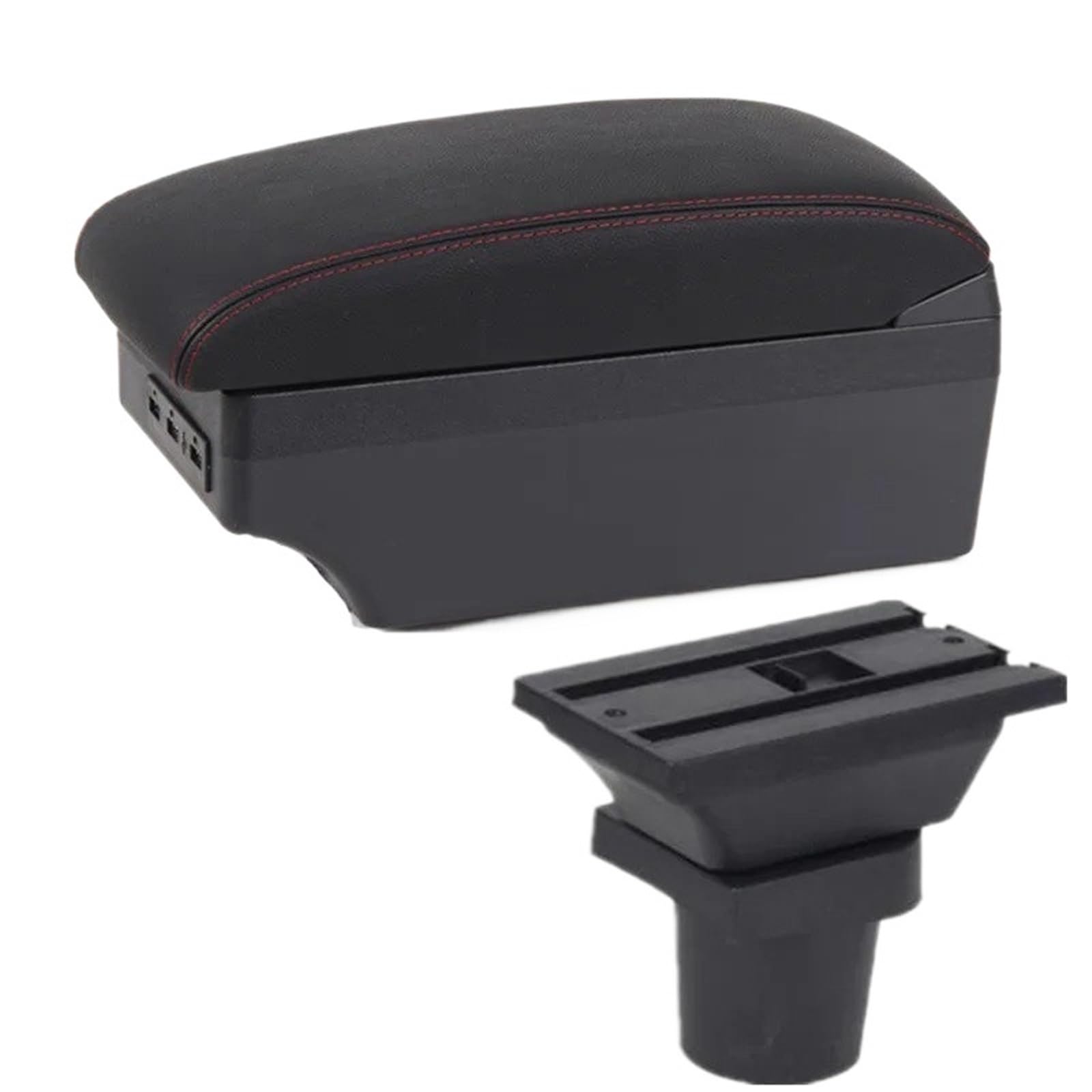 JMOLXURI Car Armrest Box For Toyota For RAV4 Armrest Box Center Console