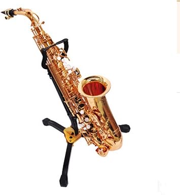 Foldable Saxophone Stand Sax Tripod Holder for Alto/Tenor Saxophone
