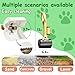 Convenient and Durable Poop Scooper for Dogs - The Perfect Solution for Easy Cleanup Portable Dog Poop Scooper, Small Medium Large Dogs, Poop Scoop with 20pcs Pet Waste Bag Attachment(Yellow Black)