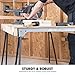 Evolution Power Tools Saw Horse Compact Folding (AKA Saw Bench, Sawhorse Workbench, Saw Horses, Sawing Horse) - Supports Up to 500 kg - Lightweight & Portable - TWIN PACK