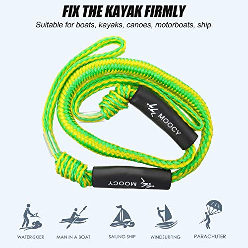 BESPORTBLE Caiaque Tran?ado Linha Marinhos Profissional Elástico Esticar Elástica De Amarra??o de Ac