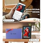 Cozyla Digital Photo Frame WiFi Smart Digital Picture Frame Free Unlimited Storage Share Photo with Family and Friend via App Email Google Photos Instagram Web Browser Photo Frame Electronic 10.1 Inch - Image 4