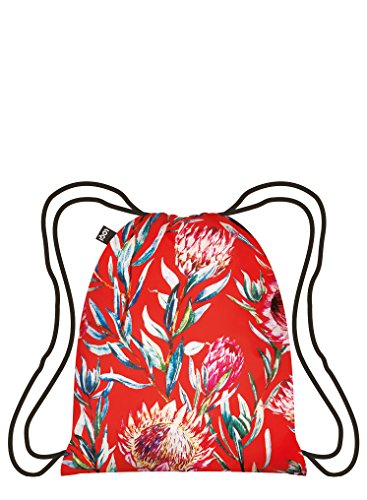 LOQI Wild Sugar Bush Backpack, Red - Main Image