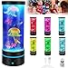 Produktbild Diealles Shine Quallen Lampe, 16 Farben Fantasy LED Jellyfish Lamp mit Fernbedienung, Lavalampe für Weihnachten Geschenke Kinder, Zuhause Stimmungslicht Dekoration
