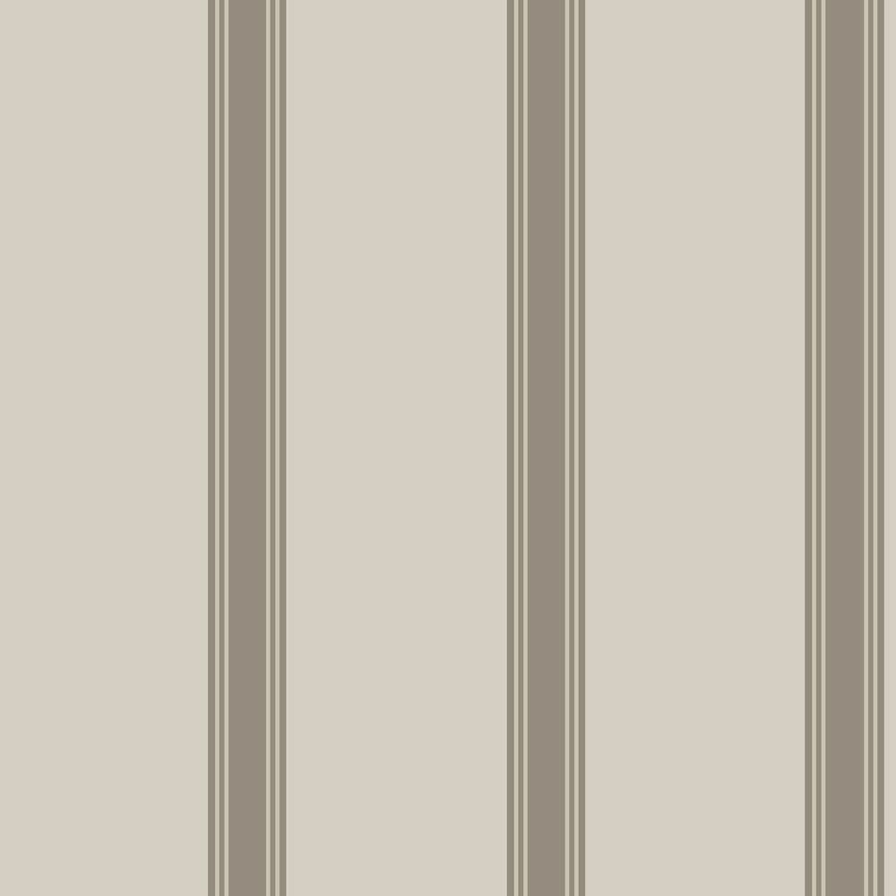 PV00218 - Regency Striped Taupe Blendworth Wallpaper