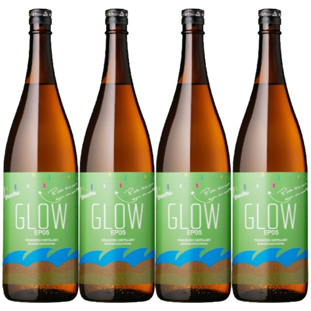 Amazon.co.jp: GLOW EP05 25度 1800ml×4本 芋焼酎 若潮酒造 : 食品