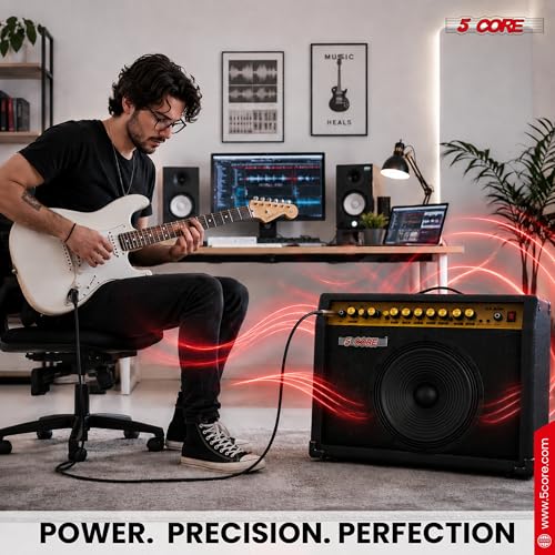 Image of 5 CORE 12 Inch Guitar Speaker 300W Replacement 16 Ohm Amplifier Driver Voice Coil 2 Inch Y30 Magnet 40 Oz Very Loud Touch Sensitive Ideal Guitar Cabinet Speakers