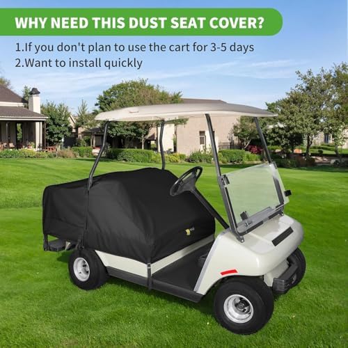 10L0L Waterproof Golf Cart Seat Cover for Yamaha EZGO Club Car Rain Covers Detail