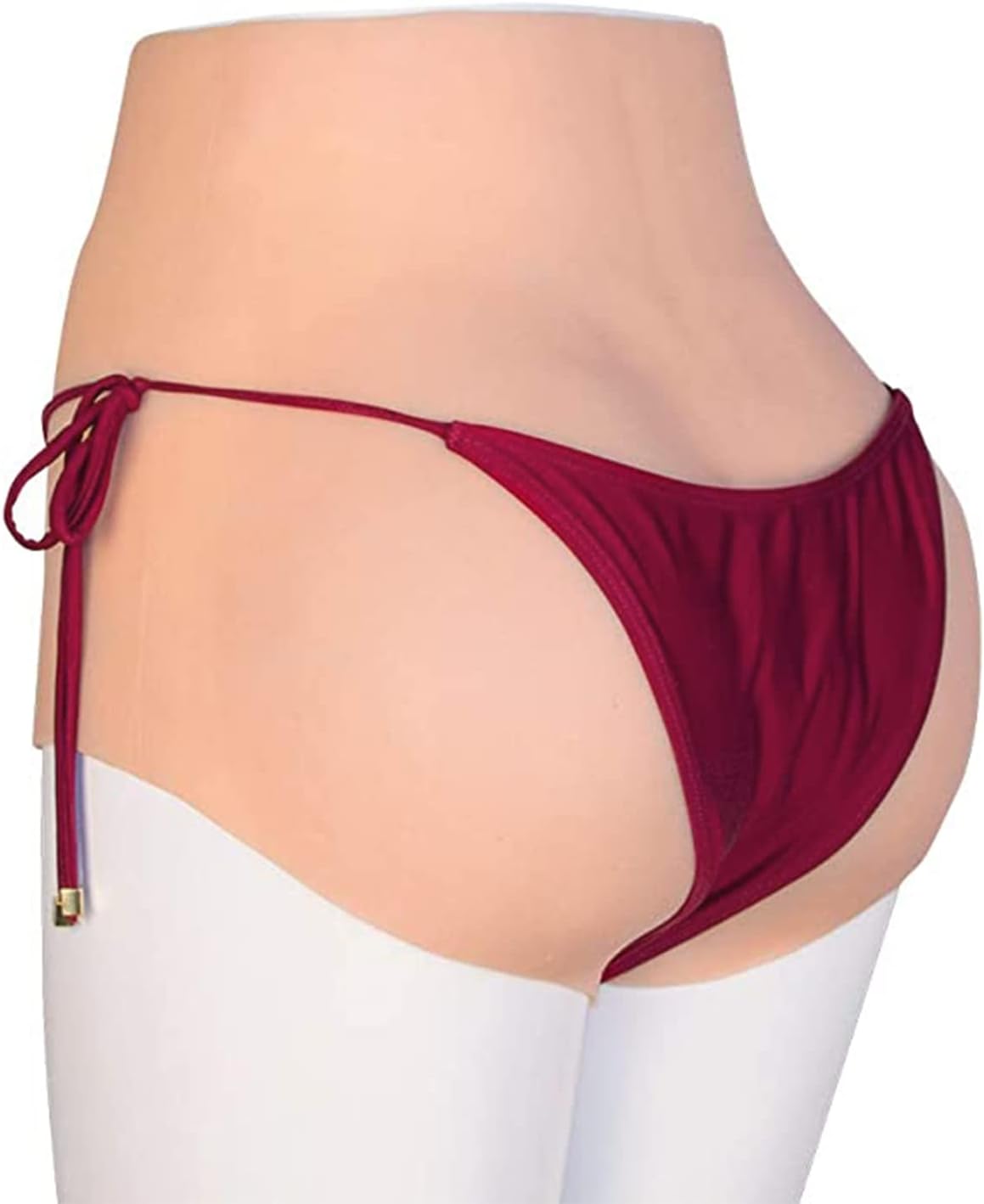 NOVMAX Silicone Vagina Panties Realistic Boxer Briefs Butt Shaper Shorts for Men Sissy Crossdresser Transgender Shemale Drag Queen(Size:small,Color:Color 1)