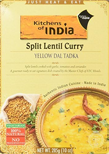 Kitchen Of India Yllw Dal Tadka, Split Lentil Curry (6x10 OZ)
