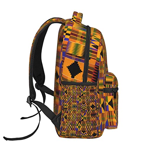 ASYG African Backpack African Art Laptop Backpack Tribe Pattern Tablet Travel Picnic Bag Laptop Bag African Bag3