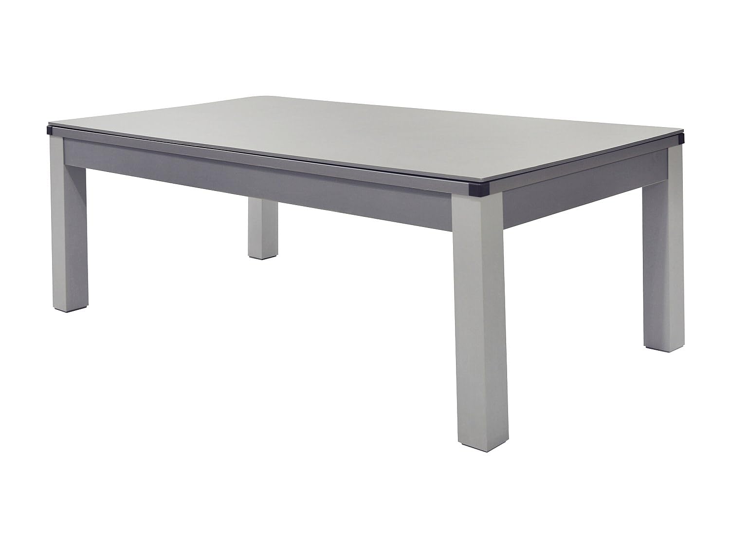 Vente-unique - Biliardo 8 posti Balthazar - mdf - grigio