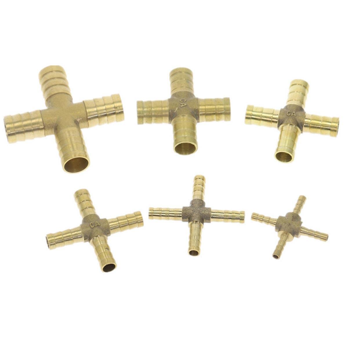 Connettore per tubo da giardino, connettore per tubo flessibile resistente per giardinaggio a prova di perdite, connettore in ottone resistente per un facile fissaggio e un flusso d'acqua sicuro