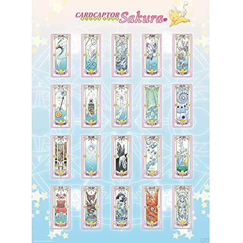ABYSTYLE - CARDCAPTOR SAKURA - Poster Cartes (52 x 38cm)