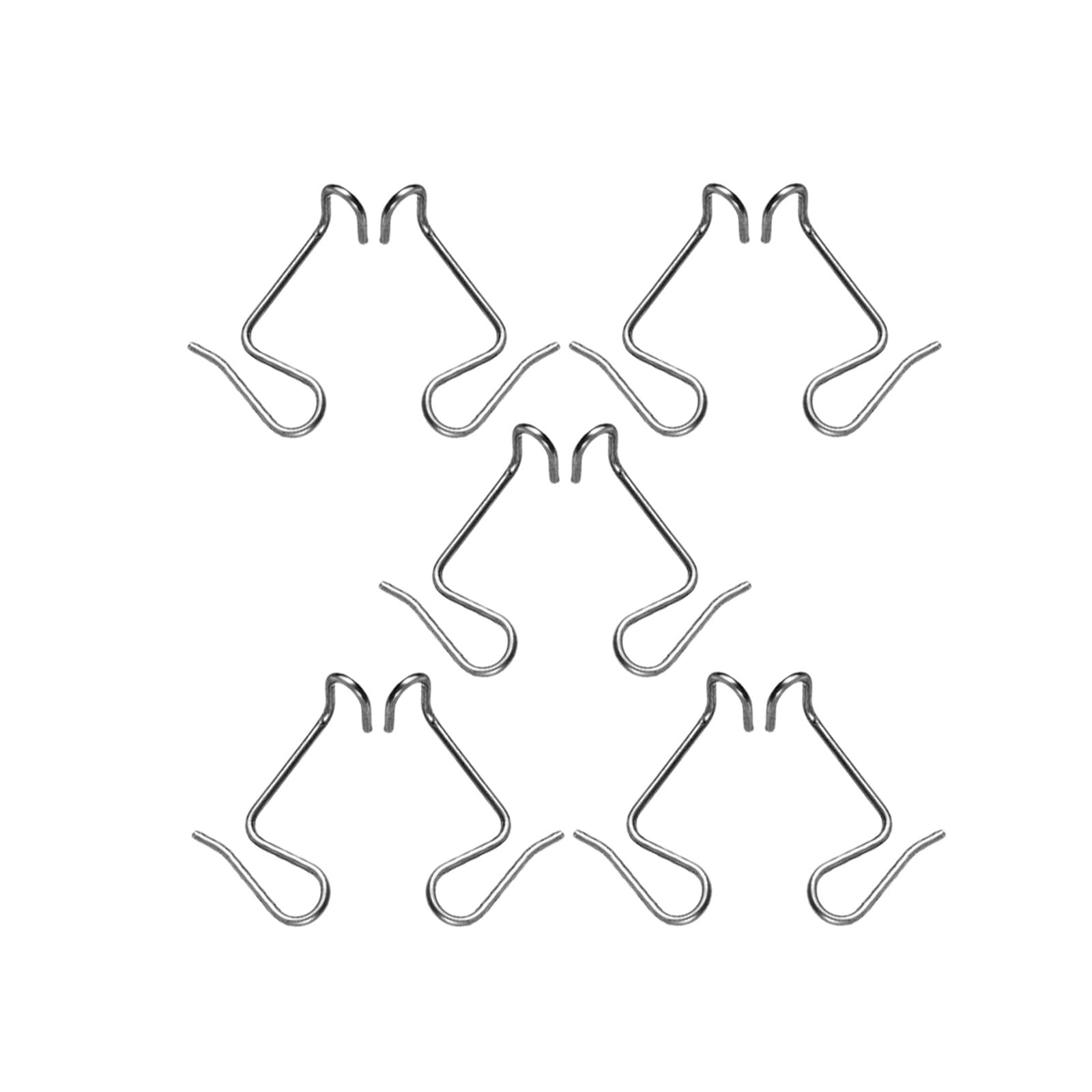Gatuida 4 Ensembles Outils De Réparation De Clôture Tendeur De Fil Câble De Treuil Réparateur De Clôture Accessoire De Fixation pour Clôture De Jardin Tendeur De Grillage 10 Pièces * 4