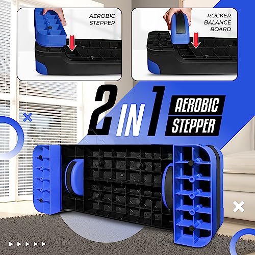 Yes4All D50Q 2-In-1 Adjustable Aerobic Stepper thumb #3