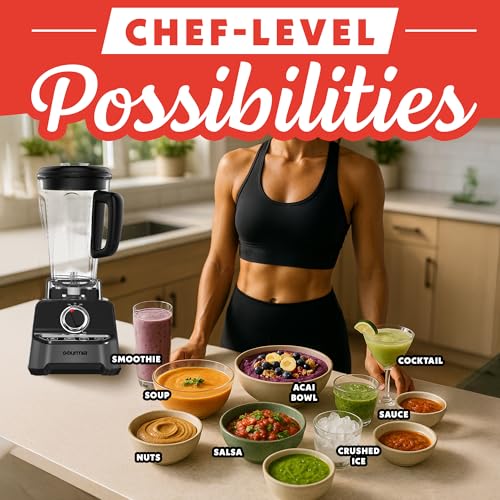 Professional Blender for Smoothies 1500W