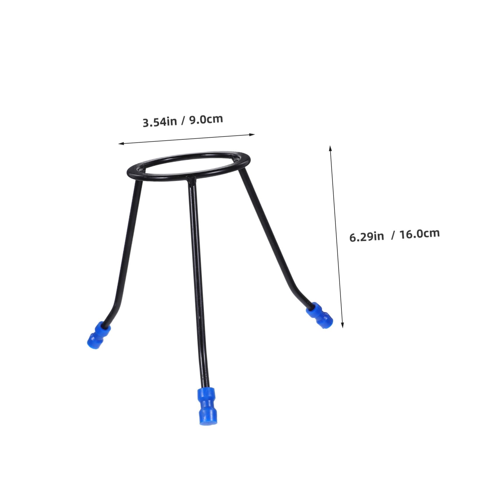 KICHOUSE Heavy Duty Lab Tripod Stand Lamp Support Sturdy Iron Construction for Chemistry Experiments