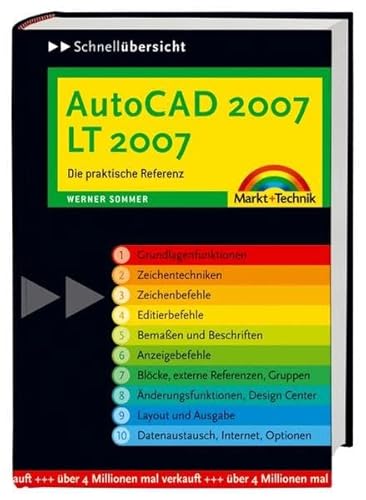 Preisvergleich Produktbild AutoCAD 2007 / LT 2007: Die praktische Referenz (Schnellübersichten)