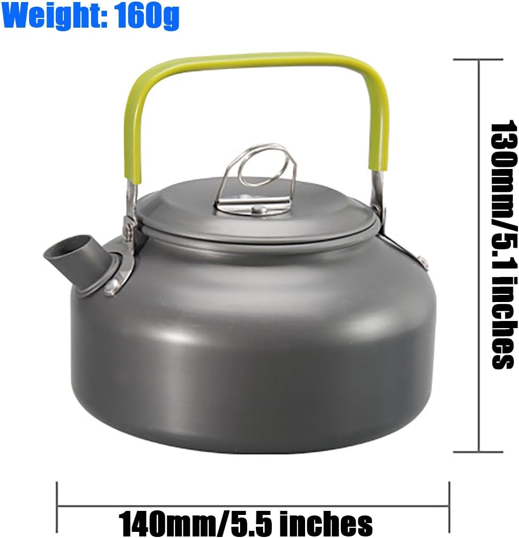 Aluminum Camp Kitchen Camping Cooking Set,Camping Cookware,Camping Equipment with Carring Bag,Suitable for Outdoor self Driving Camping and picnicking